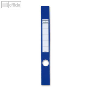 Durable Selbstklebe-Ordnerrückenschilder Ordofix, blau, 40 Stück, 8091-06