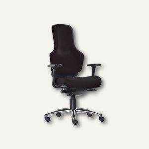 Sitwell Drehstuhl Ortholetic Balance ohne Kopfstütze, schwarz, O1530B-109