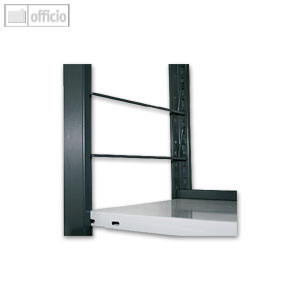Meta Clip Ordnerbügel COMPACT, 60cm, anthrazit, 97440