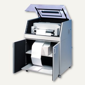 Dataflex Druckerschrank HPX mit Lärmdämmhaube, hellgrau, 92130