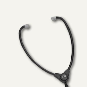 Philips Stethoskopfhörer B0232, mit Gelenk & Einohrügel, schwarz, 7540 SO