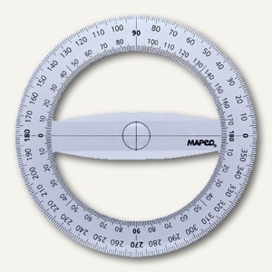 Maped Kreis-Winkelmesser 360°, M146360