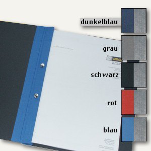 Schraub-Mappe, Schwarzpappe, 24x31cm, grau, 994.018