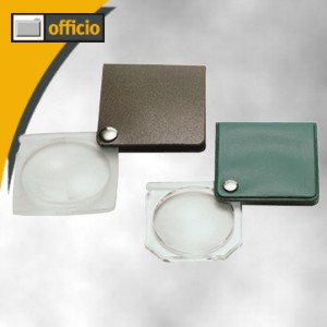 Ecobra Einschlaglupe 50mm im Lederetui, 8250