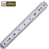 Details zu Lochlineal, Millimeter-un...