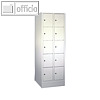 Details zu C+P Fächerschrank, 2 x 5...