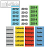 Details zu Ordner-Inhaltsschilder, s...