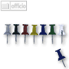 Details zu Alco Pin-Wand-Nadeln, bla...