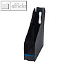 Zweckform Stehsammler Serie INFINITY, blau-grau, INF3BG
