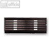 Bisley Zeichenschrank 463 DIN A0, mit Deckel und Sockel, 5 Sch&uuml;be, schwarz