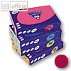 Clairefontaine Papier Trophee Intensiv DIN A4 120g/m&sup2; kirschrot/dunkelrot, 1218C