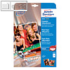 Zweckform Ink-Photopapier Classic A4, 180g/m&sup2;, gl&auml;nzend, wei&szlig;, 10 Blatt, 2570