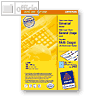 Zweckform Ink/Laser/Kopieretiketten, 105x148 mm, blau, 400 Etiketten, 3457