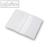 Veloflex Doppelh&uuml;lle, DIN A6, PVC, transparent glasklar, 100 St&uuml;ck, 3256100