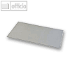 Briefumschl&auml;ge mit Seidenfutter DIN lang, 100g/m&sup2;, silber, 100 St&uuml;ck, 16400280