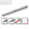 Nobo Laserpointer 4 in 1, silber, Reichweite 650 m, 1902262