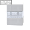 Zeichenschrank-Aufbauset 460 DIN A0, o. Deckel o. Sockel, 5 Sch&uuml;be, wei&szlig;, 460825