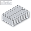 Bisley Zeichenschrank-Aufbauset 460 DIN A0, o. Deckel o. Sockel, 5 Sch&uuml;be silber