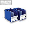Moll Rotafile Databoxen Set "B", f&uuml;r B&uuml;ro-Utensilien, blau, 2 St./Set, 990232