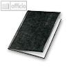 Veloflex Sichtbuch Exquisit A5, 10 H&uuml;llen, PVC-Weichfolie, schwarz, 4502780