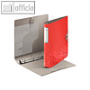 LEITZ Ringbuch Active Bebop, DIN A4, 4 D-Ring, Polyfoam, rot, 4236-00-25