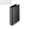 Leitz Premium Ringbuch, DIN A5, 2 D-Ring SoftClick, PP, schwarz, 4604-00-95