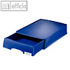 Leitz Briefablage Schublade blau