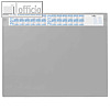 Durable Schreibunterlage mit Jahreskalender, grau, 7205-10