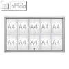 Details zu Hebel Schaukasten slide S...