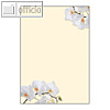 Sigel Motivpapier White Orchid