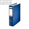 LEITZ Plastikordner 180&deg;, R&uuml;ckenbreite 80 mm, PP, blau, 1013-50-35