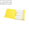 Jalema Clipmappe Secolor / DIN A4 gelb 270 g/qm, 3103106