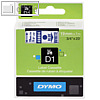 Details zu Dymo D1 Etikettenband , 1...