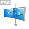 Dataflex Monitorarm ViewLite / für 2 Monitore - Tisch (Säule) | mit Gelenkarm