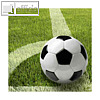 Papstar Motivservietten Football Serviette - Football (20 Stück)
