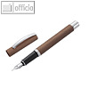ONLINE F&uuml;llhalter-Set Vision Classic "Cognac", Federbreite M, cognac, 36621
