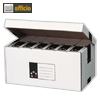 5* Archiv-Container, Deckel oben, 52x26x34 cm