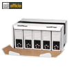 5* Archiv-Container, Deckel vorne, 52x25x34cm