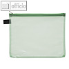 Foldersys Mehrzweck Reissverschluss Beutel grün-transparent
