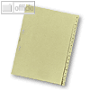 Bild Herlitz Tauenregister Buchstaben A-Z, DIN A4, 100g/m�, VE 1 Satz, 10843191