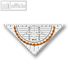 Details zu Rotring Geo-Dreieck mit G...