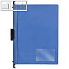 Foldersys Klemm Mappe blau