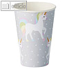 Papstar Pappbecher Plastic Free Party Unicorn