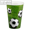 Papstar Pappbecher Plastic Free Party Football