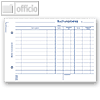 Zweckform Formular Buchungsbeleg DIN A5, quer, 50 Blatt, 308