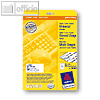 Zweckform Ink/Laser/Kopieretiketten, 70x36mm, wei&szlig;, 600er Pack, 3490