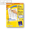 Zweckform Ink/Laser/Kopieretiketten, 97x67.6mm, wei&szlig;, 800er Pack, 3660