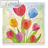 Papstar Dekorservietten Tulip Bouquet Servietten - Tulpen (300 Stück)