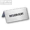 Durable Tischaufsteller mit Aufschrift "Reserviert", 4960-61