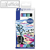 Staedtler Acrylmarker Lumocolor Paint Marker 5er Set